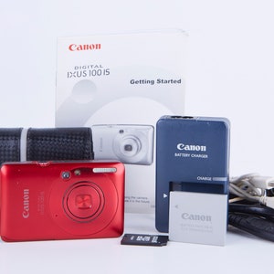Canon Digital IXUS 100 IS 12MP 3 X Optical Zoom Digital Camera. Vintage Digital Camera. Working Digital Camera. Tested. image 2