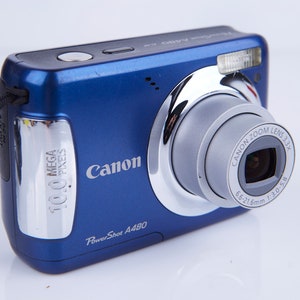 Compra ya tu Cámara Vintage Digital - Canon PowerShot A480 – Camera Shop