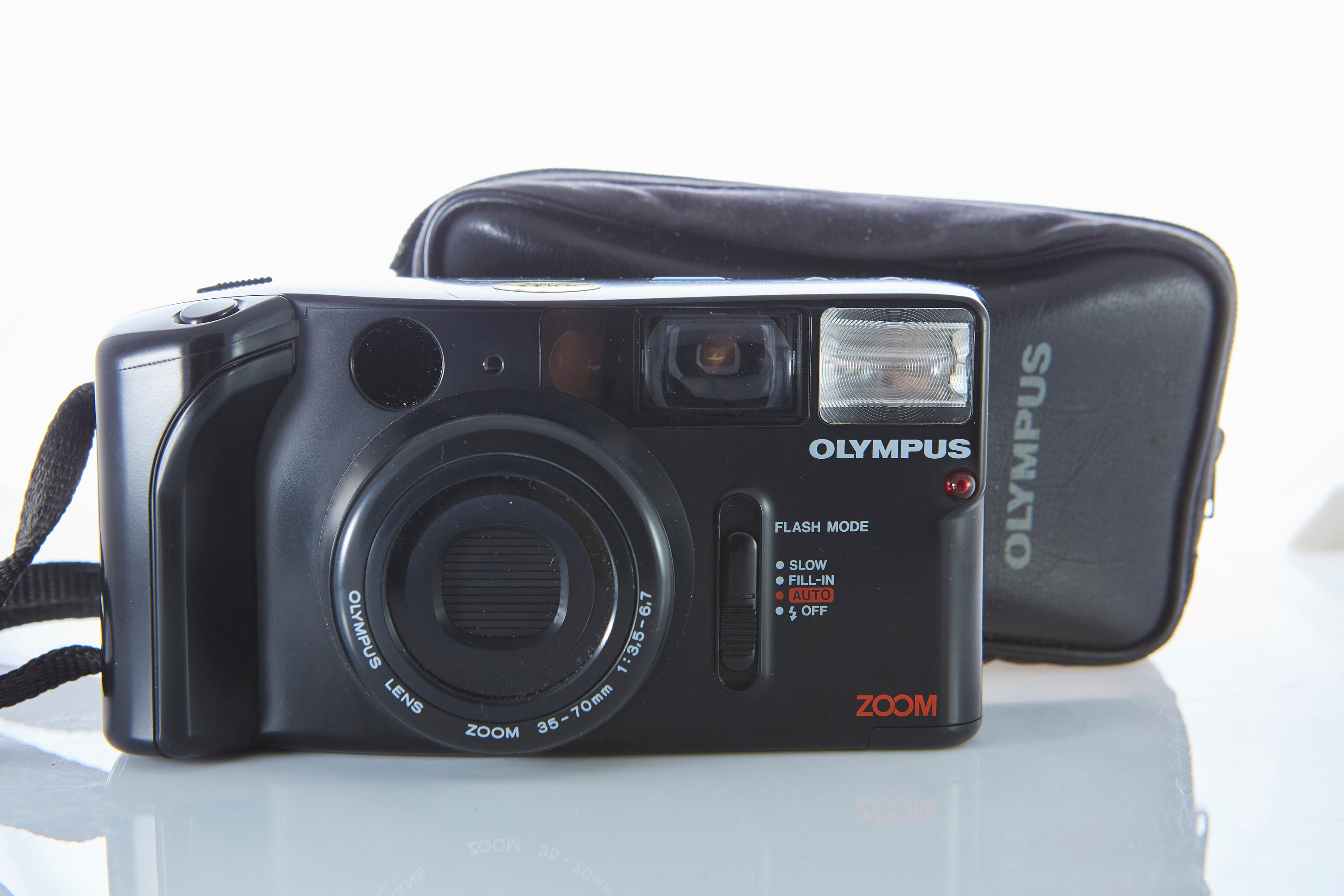 Olympus AZ-1 Zoom Film Camera: Vintage Point & Shoot With Case - Etsy