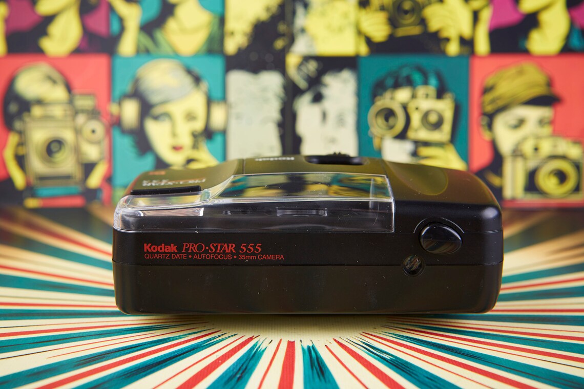 Kodak Pro-Star 555: 35mm Point and Shoot Film Camera with Box, foto 3 di 5