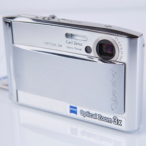 ✨オールドデジカメ】SONY Cyber Shot DSC-T5 シルバー