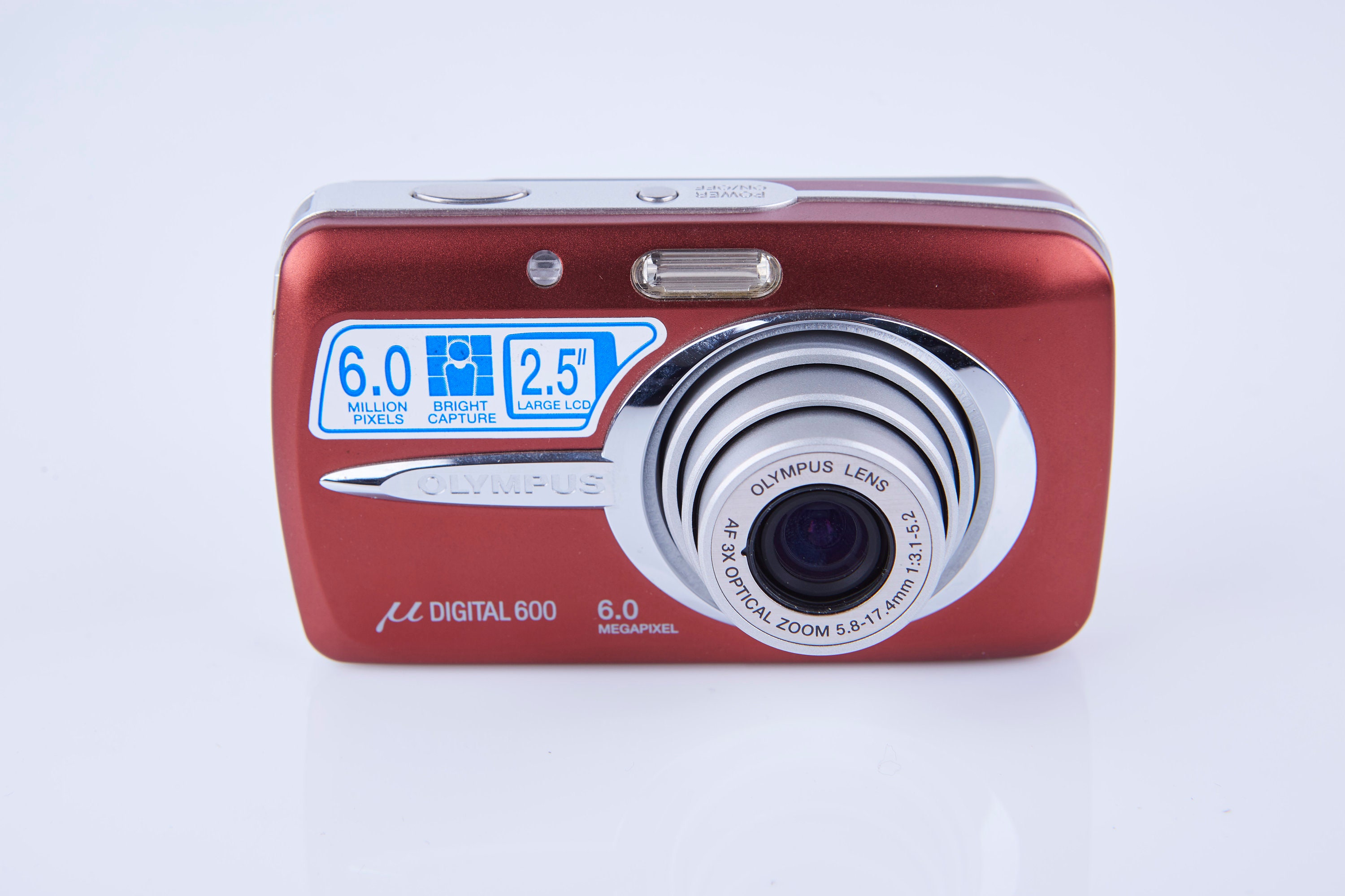 Olympus Mju Digital 600 – 6MP 3x Optical Zoom Compact Olympus Mju Digital 600 – 6MP 3x Optical Zoom Compact