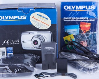 Olympus Mju Digital 600 – 6MP Compact Camera | Tested and Working