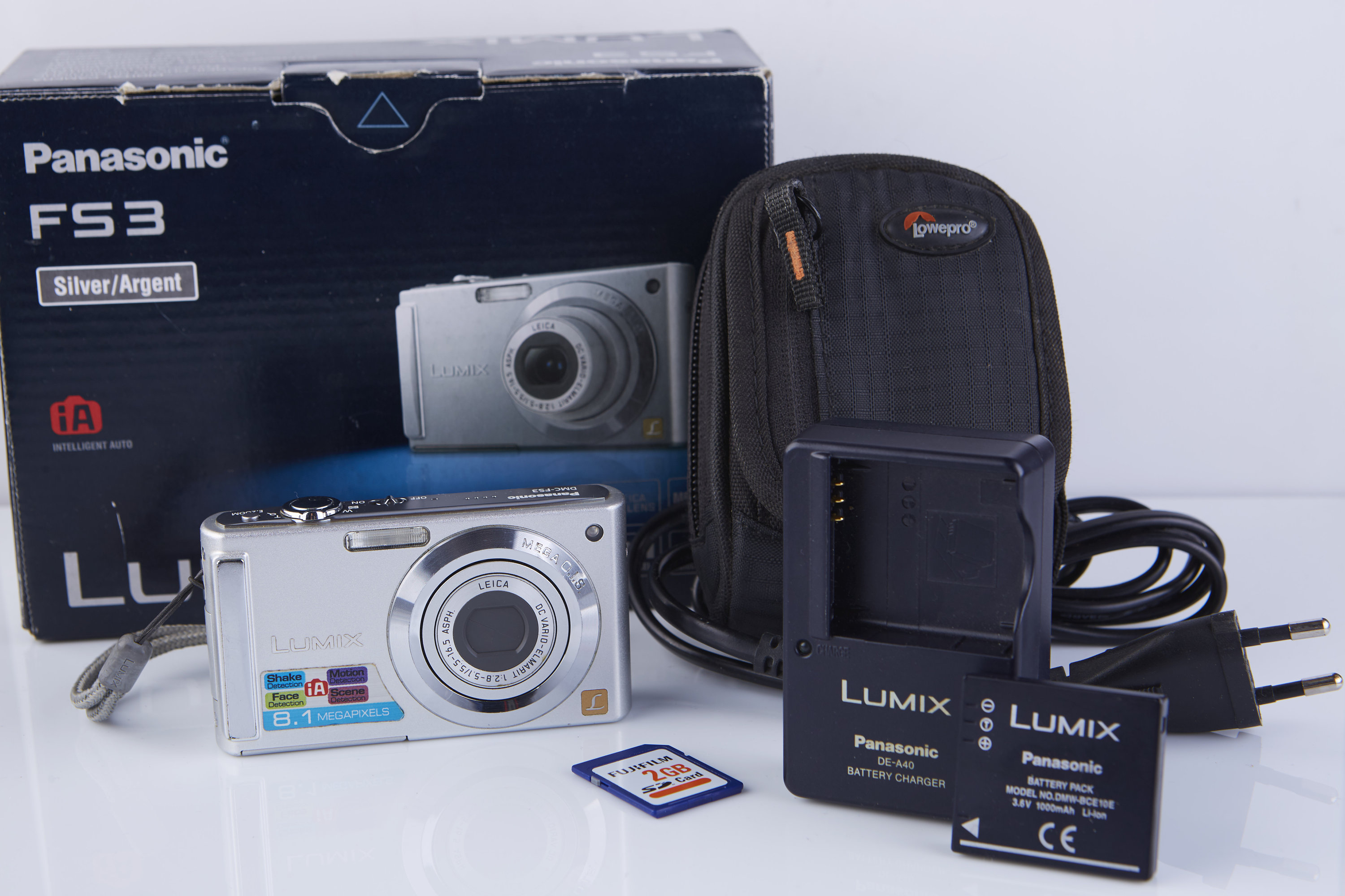 Merg rietje Memo Panasonic Lumix DMC-FS3 Compact Digital Camera. Vintage - Etsy Denmark