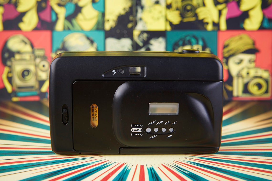 Kodak Pro-Star 555: 35mm Point and Shoot Film Camera with Box, foto 4 di 5