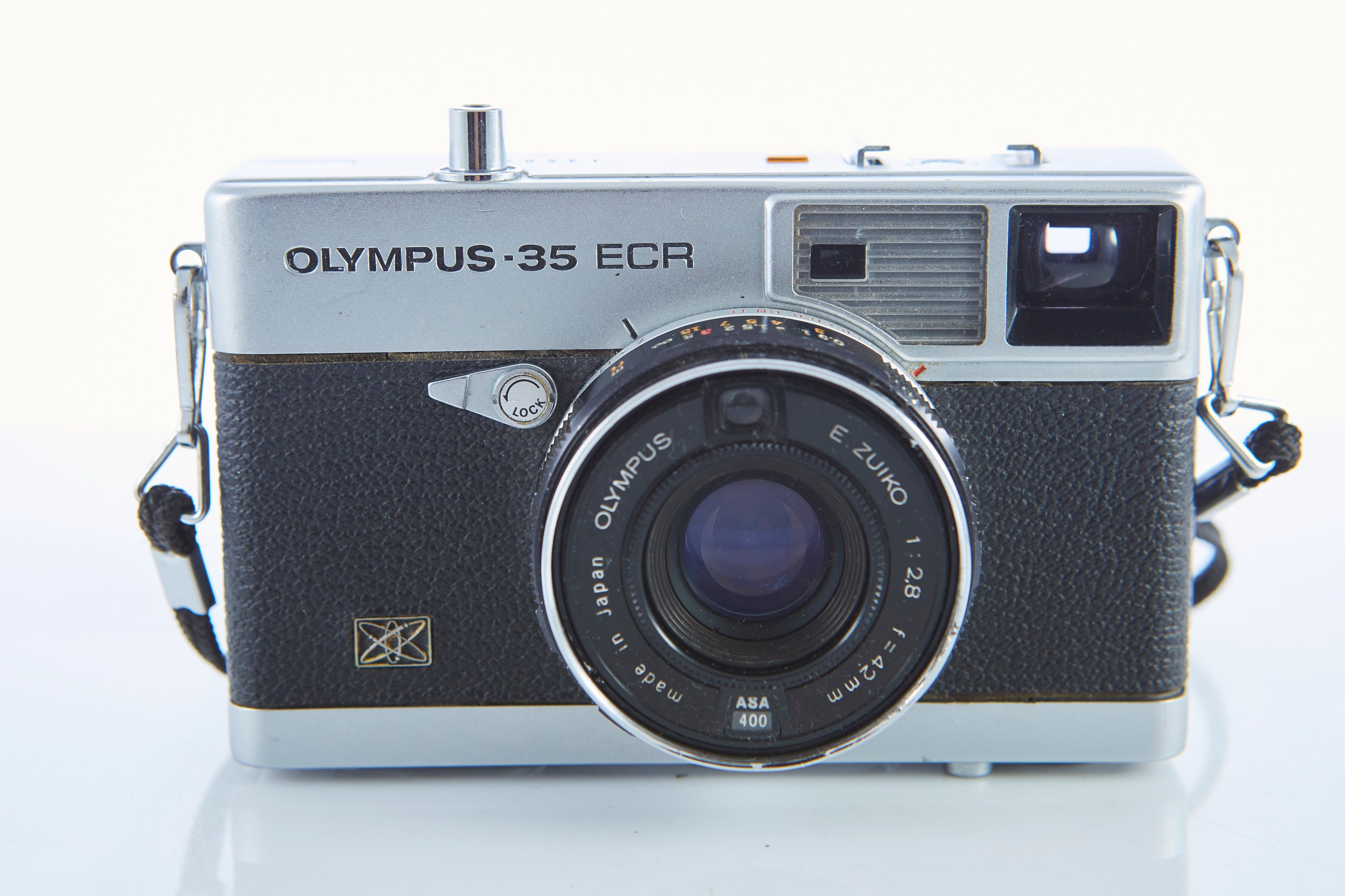 某メーカー - Strap. Camera 35. Olympus  Camera Camera. Film Working F2.8. 42mm Lens ECR. Olympus-35 Camera Film Etsy Zealand New フィルムカメラ