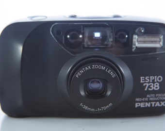 ペンタックス エスピオ 738 フィルムカメラ: 38-70mm コンパクト