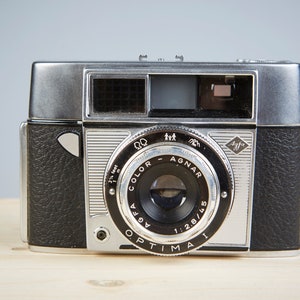 Film Camera Agfa Optima I. Agfa Optima. Vintage Camera. Working Film Camera.
