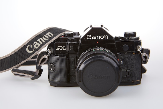 Canon A-1 Film Camera With Canon FD 50mm F/1.4 Lens - Etsy