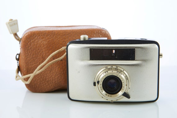 レザーケース付きフィルムカメラ　welti ヴィンテージ Welta Penti II フィルムカメラ（レザーケース付き