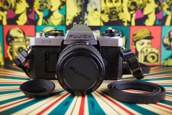 フジカ AX-1 フィルムカメラ（X-フジノン 55 mm レンズ搭載） - Etsy 日本