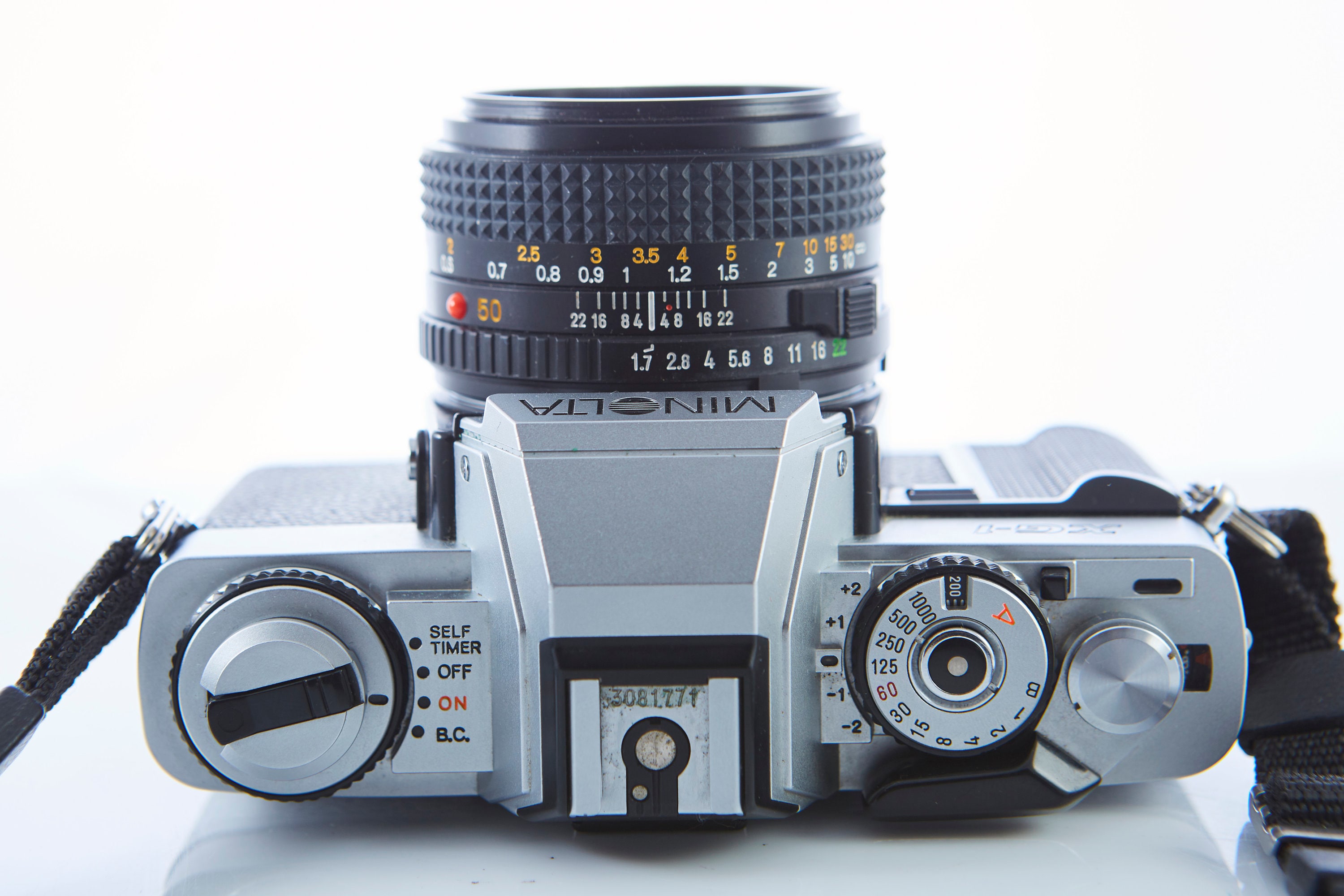 ミノルタ XG-1 フィルムカメラ（MD 50 mm 1:1.7 レンズ搭載