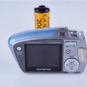 Olympus Mju mini DIGITAL S 5MP 2X Zoom Compact Digital Camera. Vintage Digital Camera. Working Digital Camera. Tested. Boxed. Rare. image 6