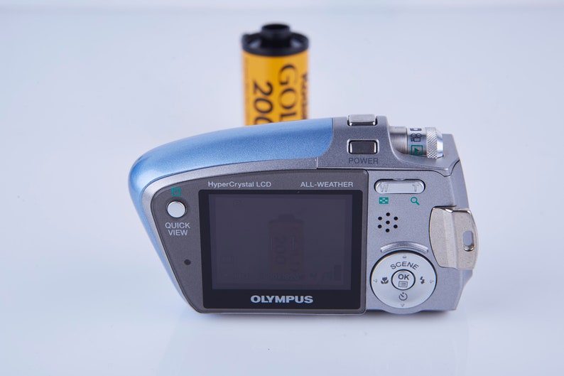 Olympus Mju mini DIGITAL S 5MP 2X Zoom Compact Digital Camera. Vintage Digital Camera. Working Digital Camera. Tested. Boxed. Rare. image 6