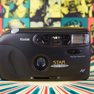 Film Camera Kodak Star AF. Film Camera Kodak. Point and Shot Camera. Working Film Camera.