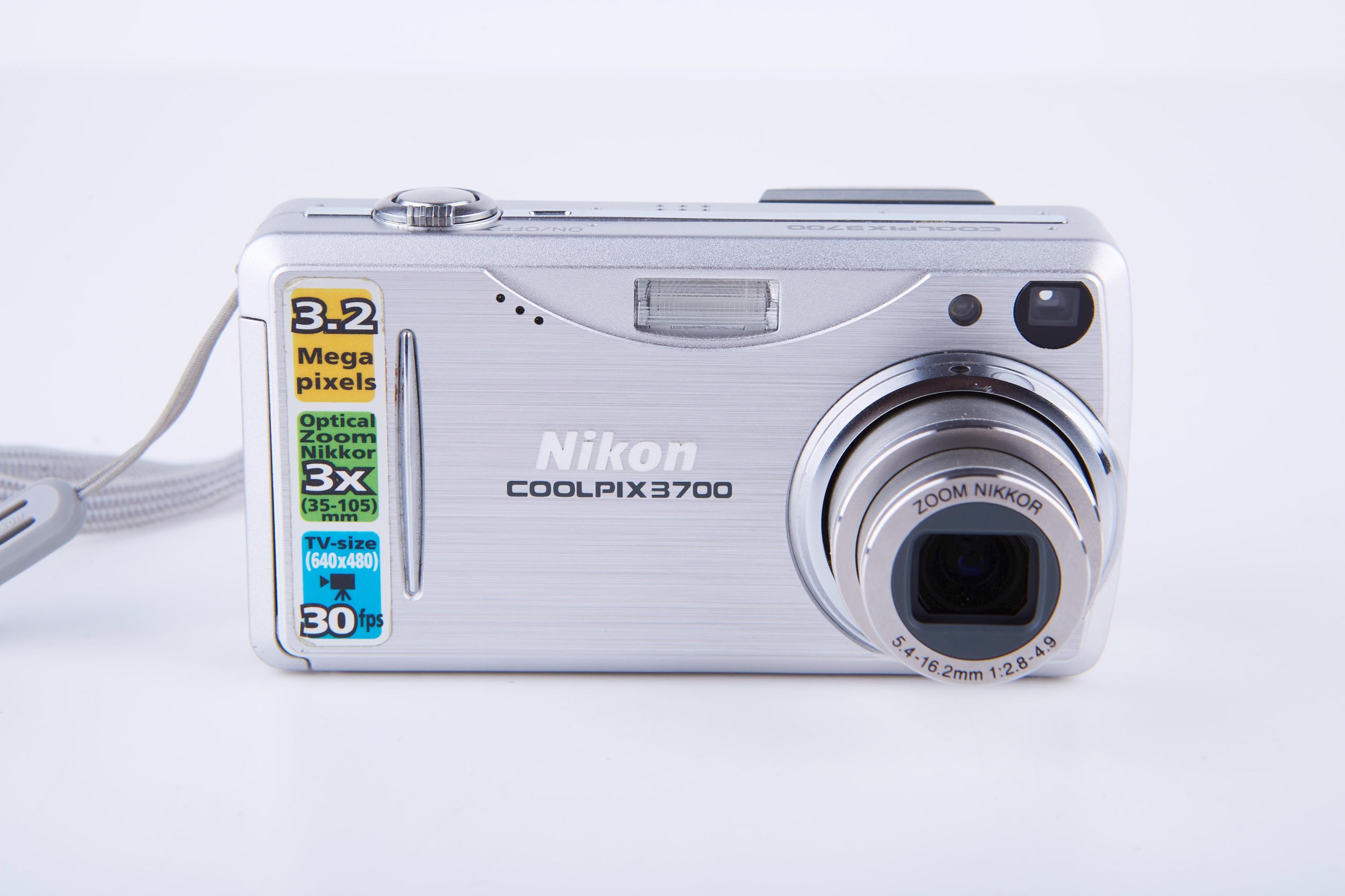 Nikon Coolpix 3700 Vintage Digital Camera: 3MP, 3X Optical Zoom - Etsy