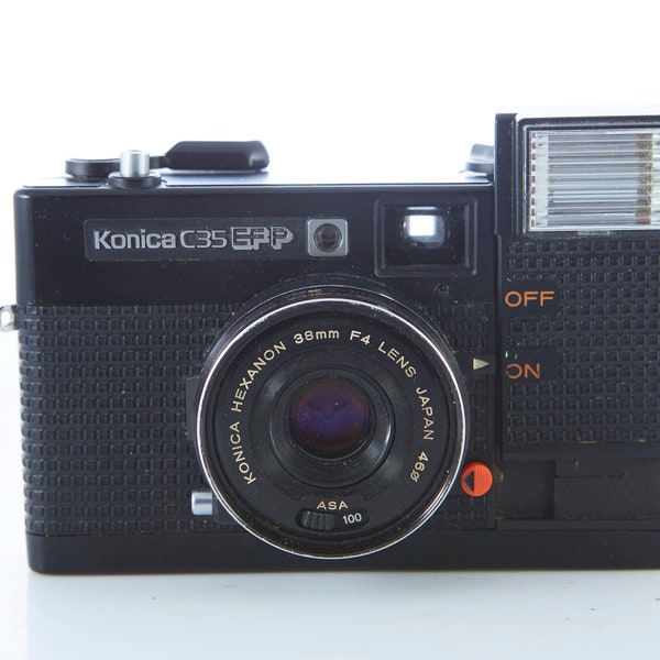 Film Camera Konica C35 EFP. Konica Vintage Camera.Not working.