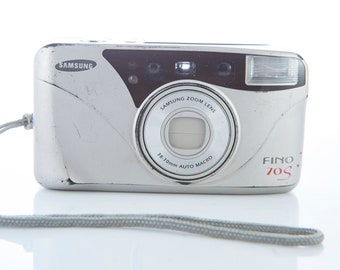 Film Camera Samsung Fino 70S. Samsung Film Camera.Point and Shot Camera. Working Film Camera.