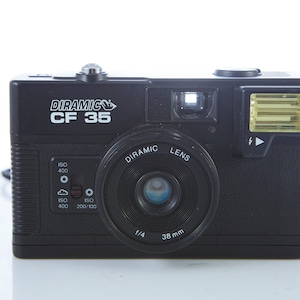 Vintage Camera Diramic CF 35. Working Film camera. Viewfinder camera.