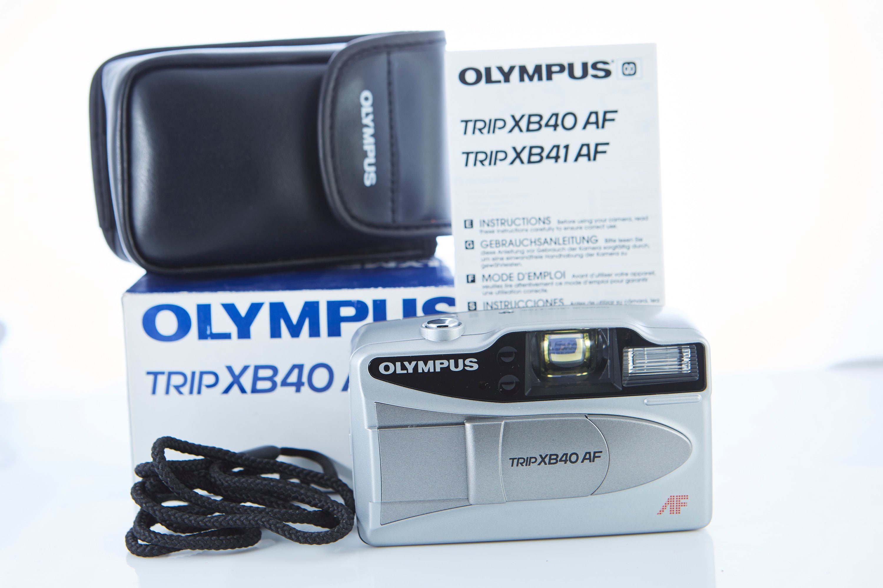 Never Used Olympus Trip XB40 AF: 35mm Point and Shoot Film Camera
