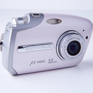 【完動美品】Y-1129 OLYMPUS μ mini DIGITAL S μ（ミュー）-mini DIGITAL S：コンパクトデジタルカメラ：カメラ
