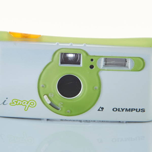 Film Camera Olympus i Snap. APS Film Camera Olympus. Point and Shot Camera. Working Film Camera.