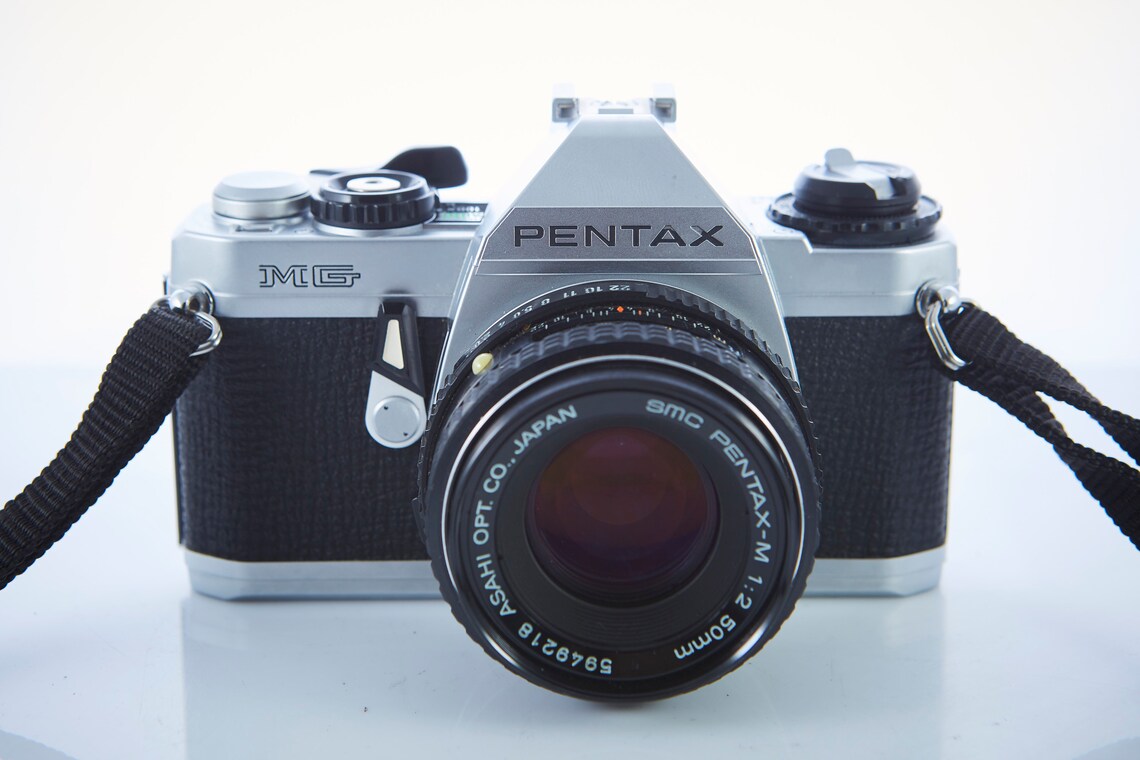Pentax MG. Film Camera Pentax. SLR Camera Pentax. Lens Pentax Etsy UK