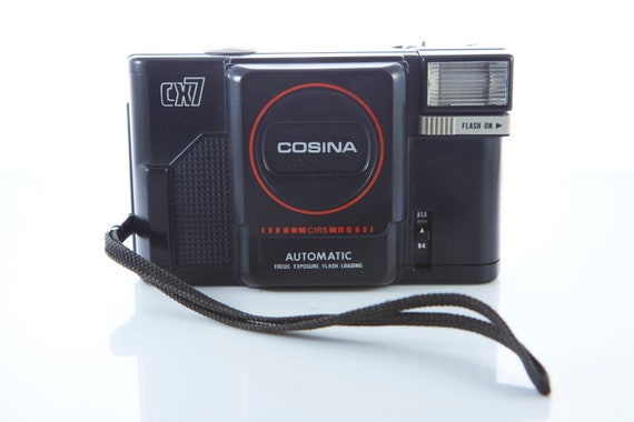 Vintage Camera Cosina CX7. Cosinon 33mm F3.5 Lens. Film Camera Cosina.  Working Film Camera. 