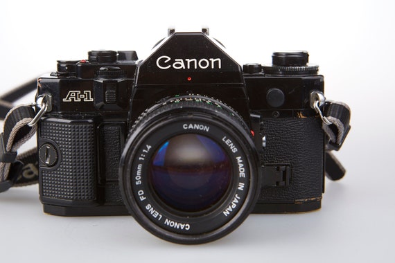 Canon A-1 Film Camera With Canon FD 50mm F/1.4 Lens - Etsy Denmark