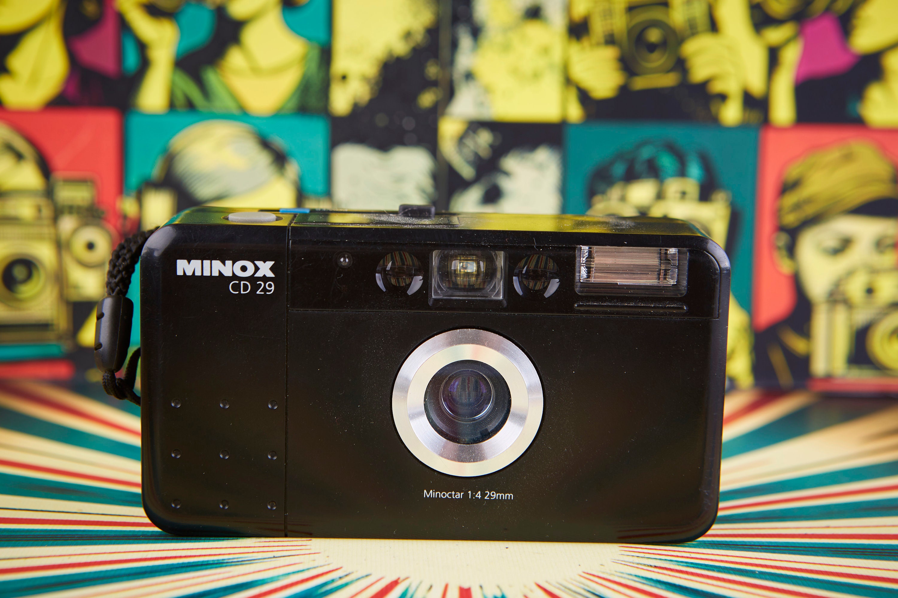 Vintage Minox CD 29 Film Camera: Working Compact Camera With Strap