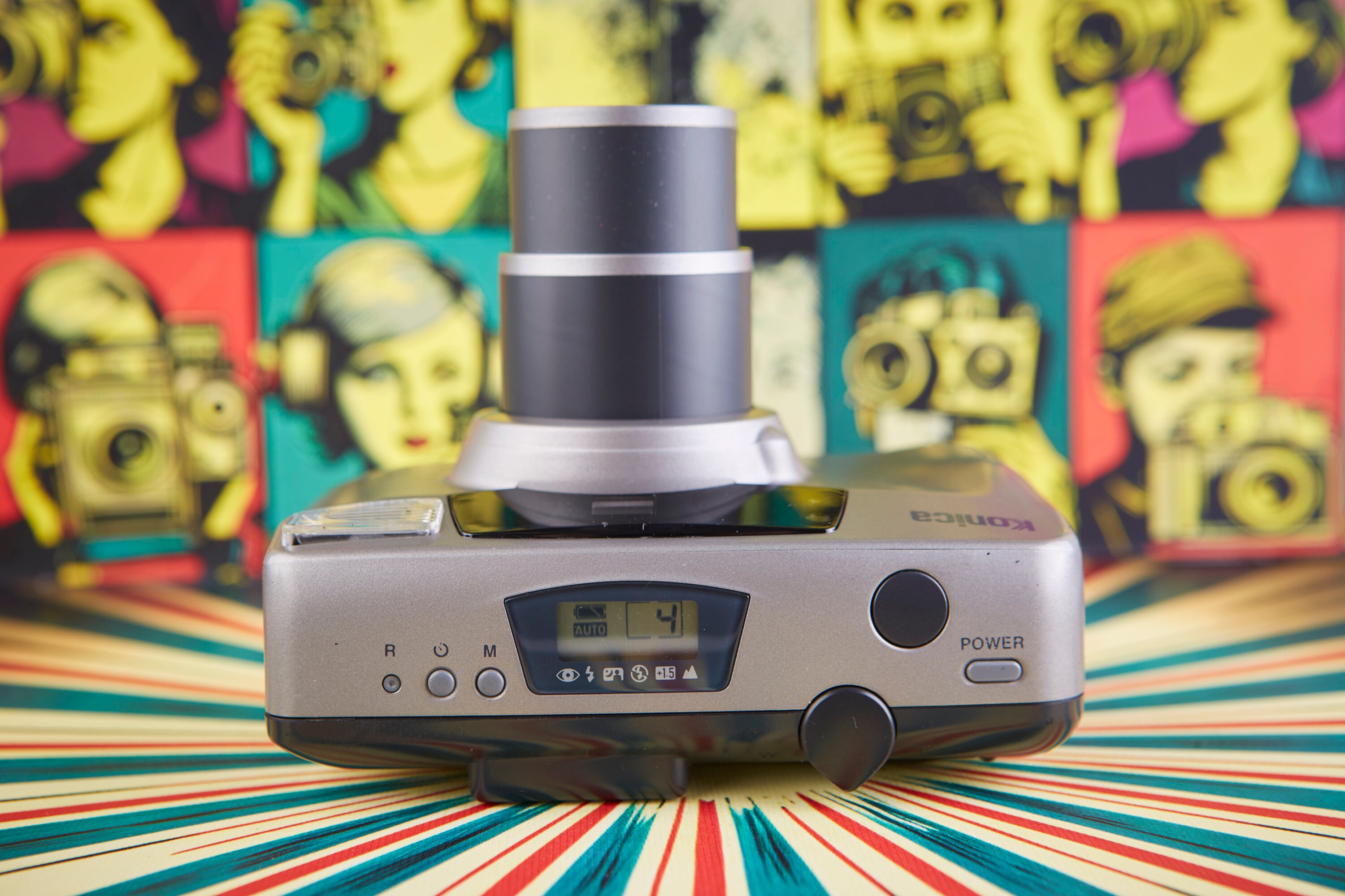 KONICA コニカ　スーセラウフザッツ　ファインダー拡大鏡　T-377 Konica Z-up 70 Super / コニカ | boromeez camera ◎ ボロミーズ