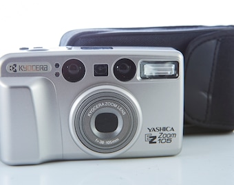Yashica EZ Zoom 105 Film Camera - Point and Shoot - With Case - Etsy