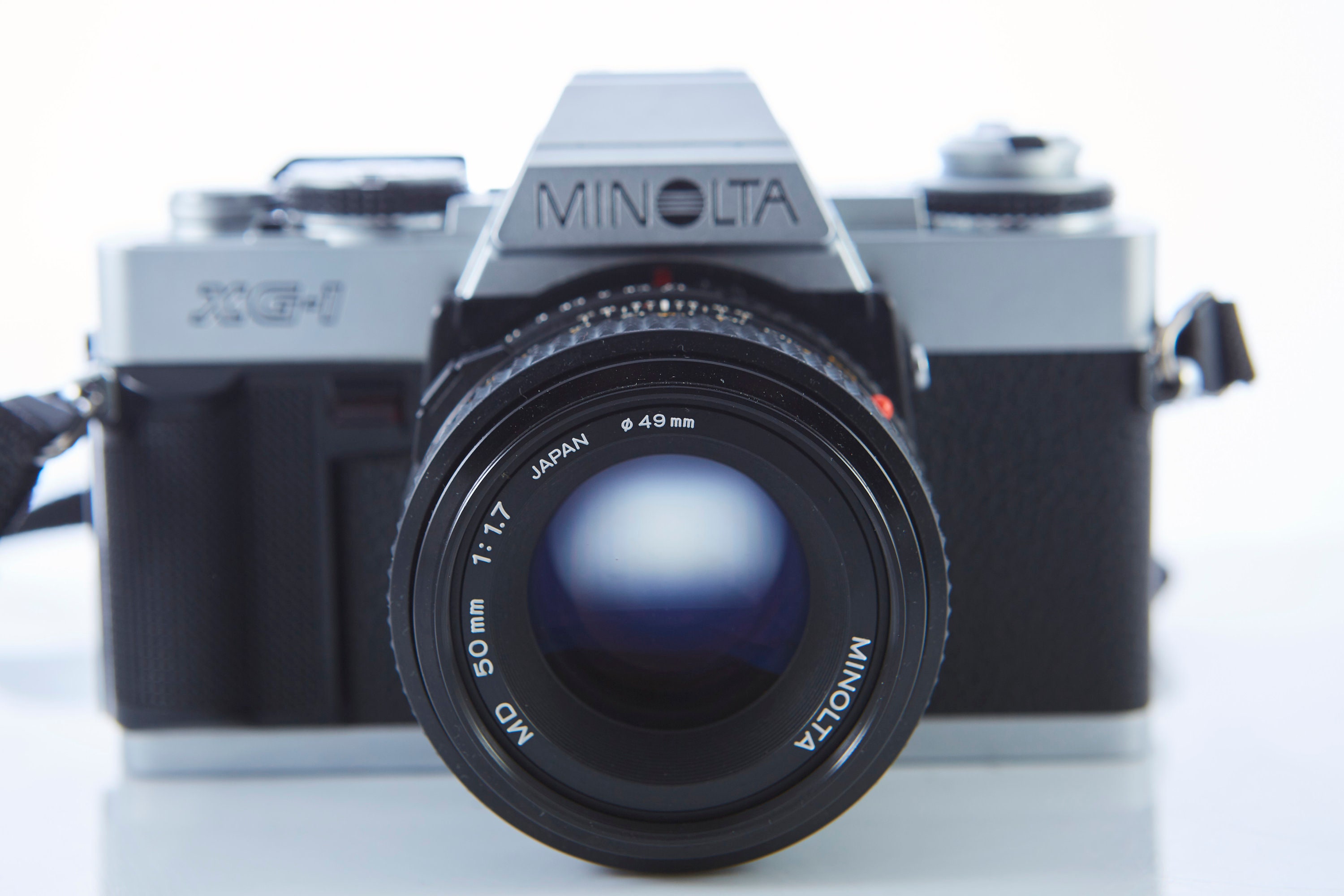 ミノルタ XG-1 フィルムカメラ+ MD 50mm f/2 レンズ Minolta Xg1