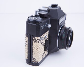 ビンテージZenit-ET SLRフィルムカメラ：Industar-50-2レンズ、交換