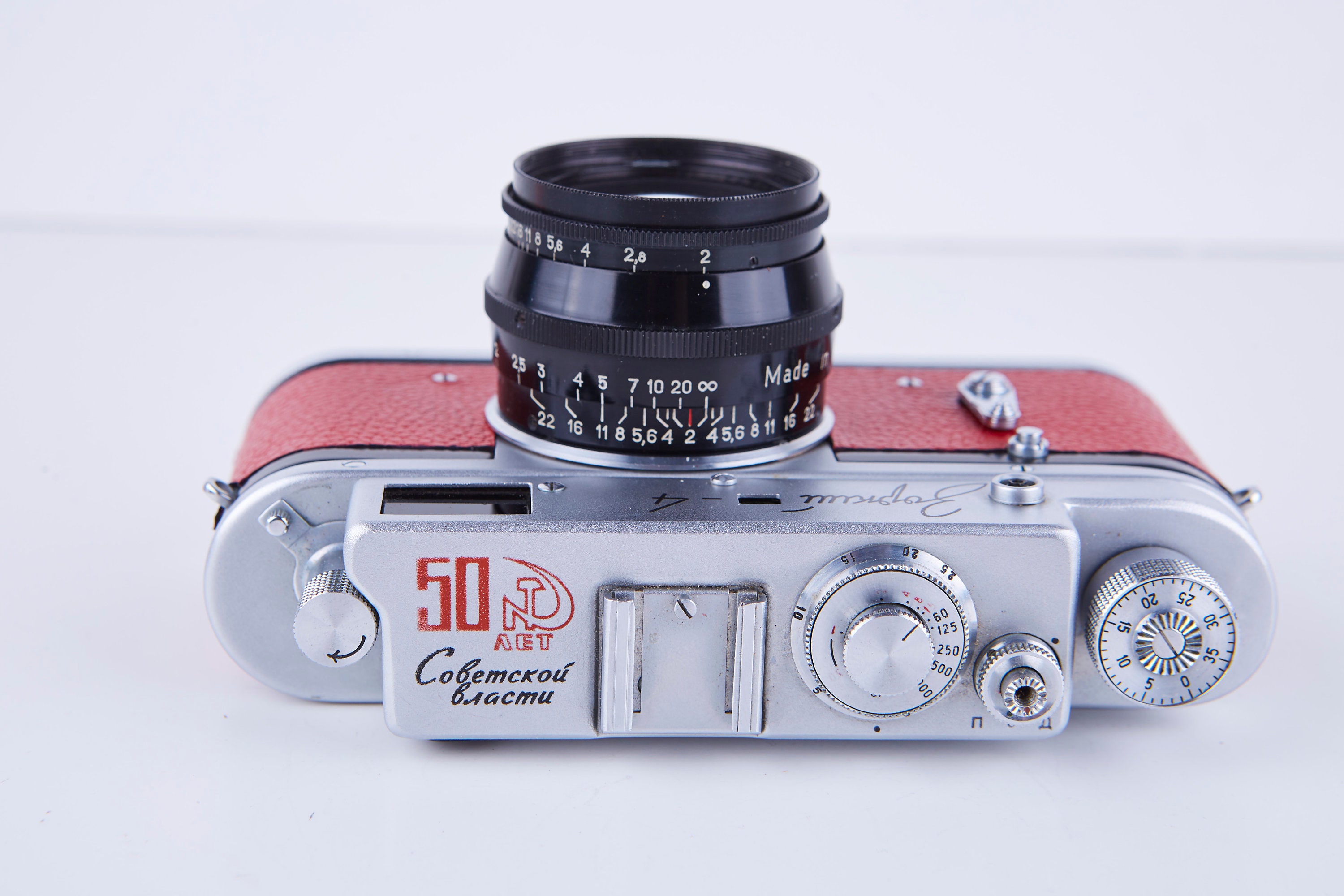 Vintage Film Camera Zorki. Rangefinder Camera ZORKI-4 . Rare