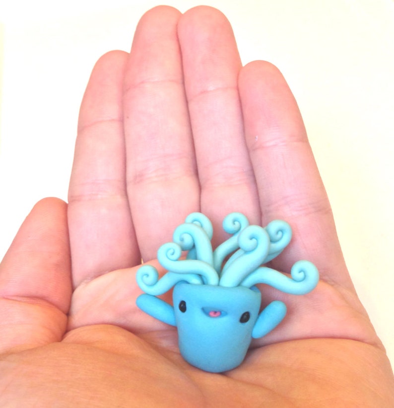 Miniature Cute Little Water Fountain Clay Fimo Figurine Etsy