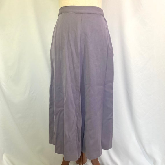 Women‘a Vintage 40’s 50’s Lavender Purple Skirt S… - image 4