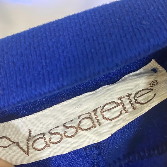 Vintage Vassarette Blue Robe Medium - Vintage Med… - image 10