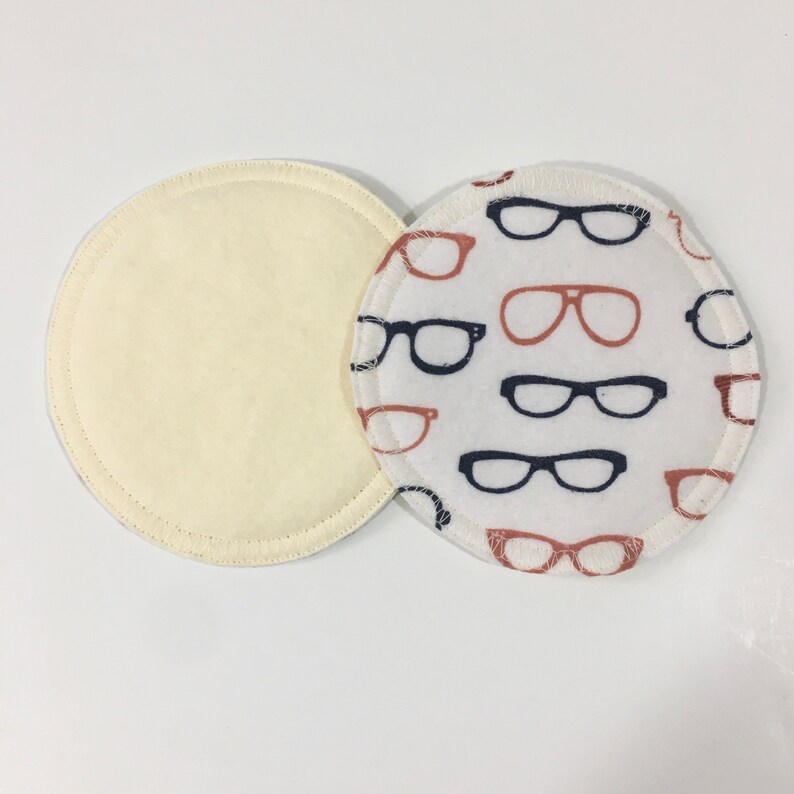 Single Pair 2 Reusable Cotton Flannel Nursing Pads Etsy