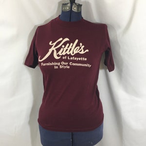 Vintage 80’s Kittle’s of Lafayette T Shirt Small - Vintage Small Tee - Vintage 50/50 Shirt - 80’s T Shirt - 80’s Shirt - Vintage Tee