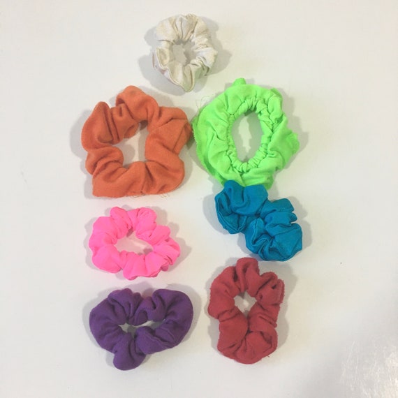 Vintage 90’s Small Scrunchie Lot - Vintage Scrunc… - image 2