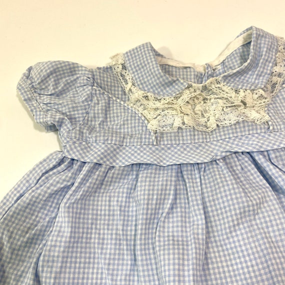 Baby Girl’s Vintage 60’s Baby Dress 3 6 9 Months … - image 3