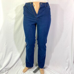 Vintage 80-tals Wrangler-jeans – hög midja, bootcut, 89 cm midja bild 5