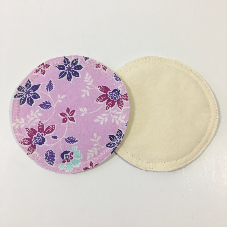 Single Pair 2 Reusable Cotton Flannel Nursing Pads Etsy