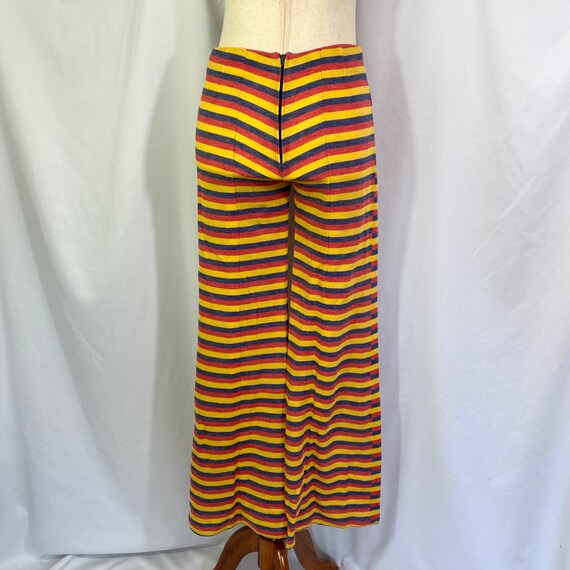 Vintage 70’s Striped Tunic & Bell Bottom Pants Ou… - image 6