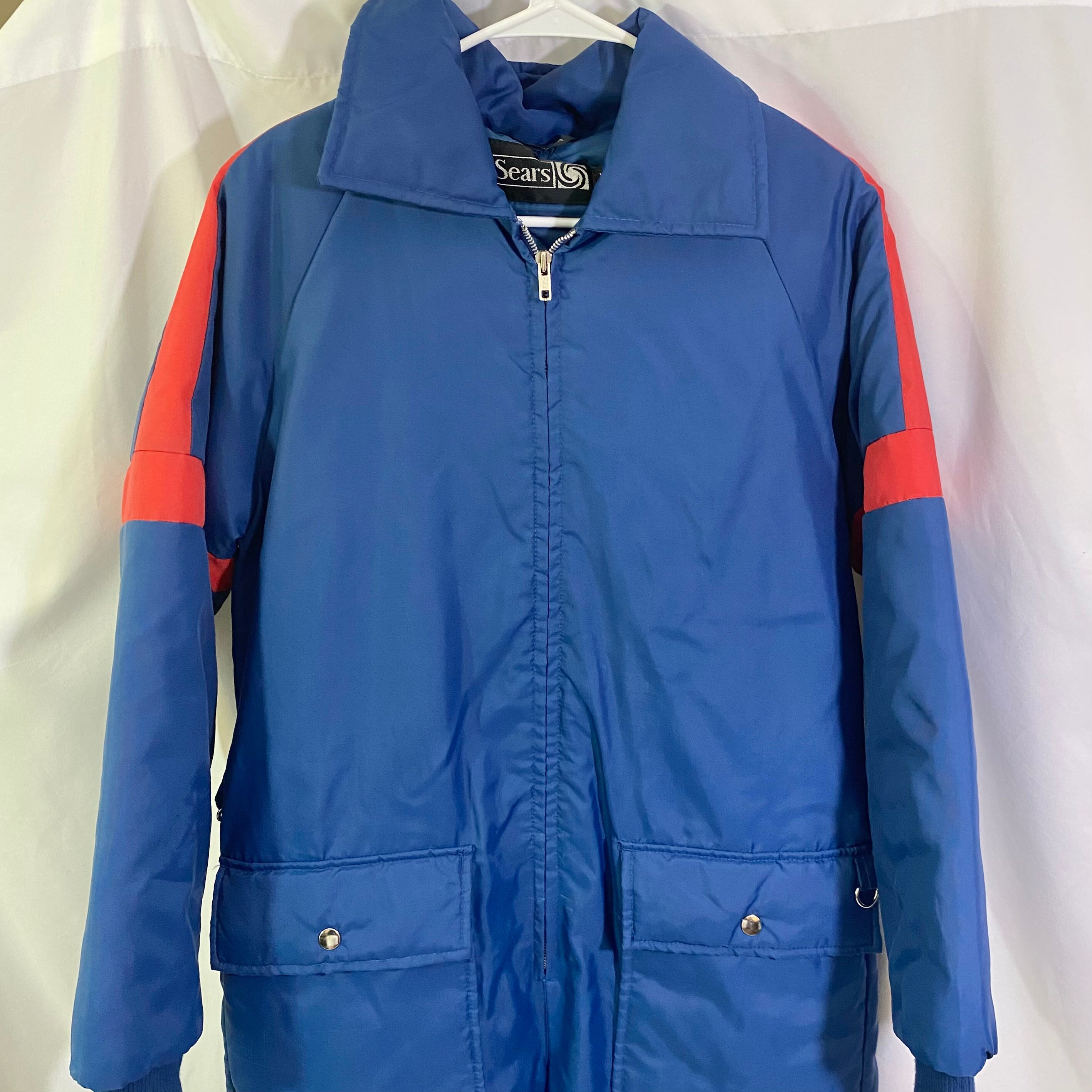 Men's Vintage Sears Snowmobile Suit Medium - Vintage Medium Snow