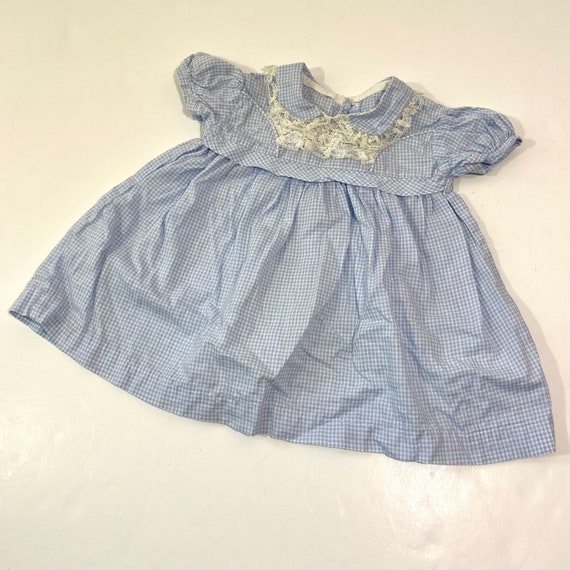 Baby Girl’s Vintage 60’s Baby Dress 3 6 9 Months … - image 4