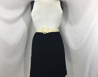 Vintage 1950’s Smart Set Sportswear Black Velvet Skirt - Small Vintage Skirt - Vintage Velvet Skirt - 50’s Skirt - Rockabilly Skirt