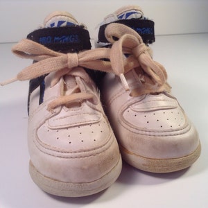 Vintage 90 s Baby Boy s Pro Wings Shoes Vintage High Top Velcro