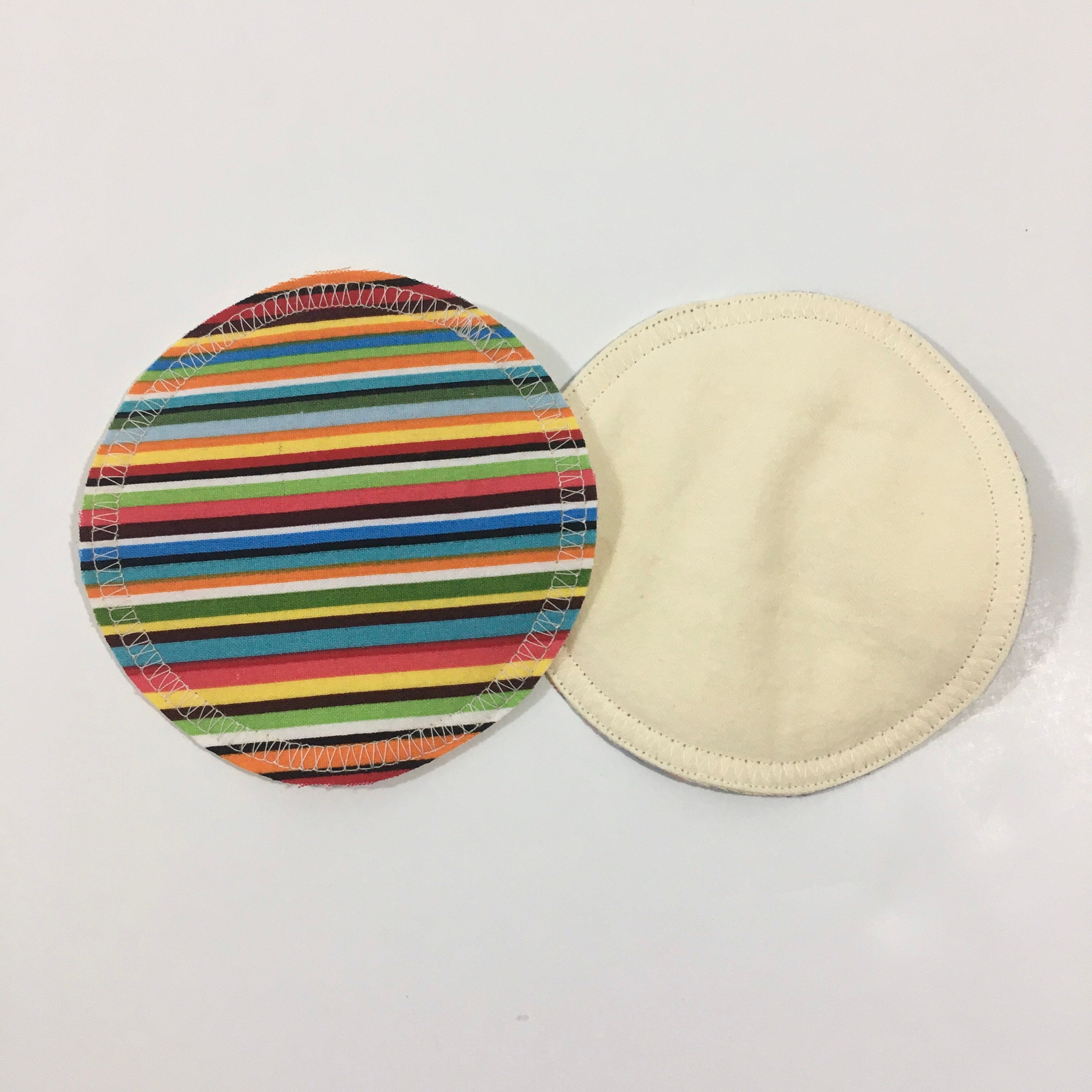 Single Pair 2 Reusable Cotton Flannel Nursing Pads Etsy